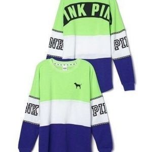 Victoria's Secret Pink Campus Long Sleeve T-Shirt